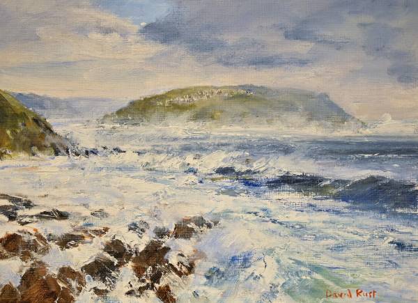 - Oil on Board, Painting by David Rust, measuring 28 x 39 cm (H x W) framed at 47 x 58 cm £750